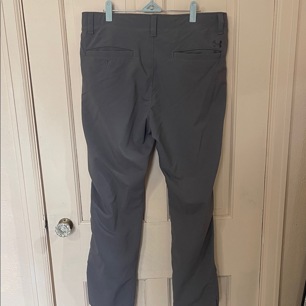 Under Armour Men's Dark Gray Stretch Chino Pants